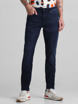 Jack & Jones - Blue Slim Fit Stretch Jeans