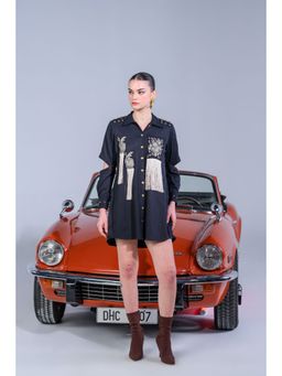 The Dramebaaz Company - Twilight Button-Down Dress