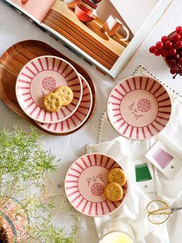 The Wishing Chair - Magique Nysa 4 Ceramic Dessert Plates Gift Box Set