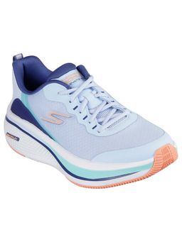 SKECHERS - Women GO RUN ELEVATE 2.0 - CARDONA Light Blue Lace Up Running Shoes
