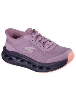 SKECHERS - Women MAX CUSHIONING GLIDE-STEP - H Purple Running Shoes