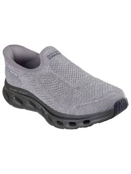 SKECHERS - Men GO WALK GLIDE-STEP 2.0 - CALE Grey Walking Shoes
