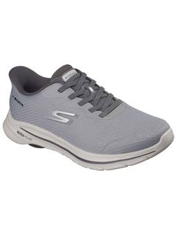 SKECHERS - Men GO WALK 8 - PATE Grey Walking Shoes