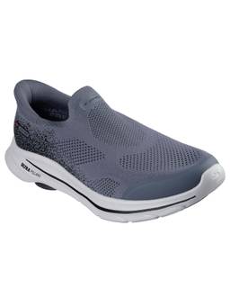 SKECHERS - Men GO WALK 8 - PELAYO Grey Walking Shoes