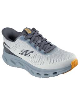 SKECHERS - Men GO WALK GLIDE-STEP 2.0 - MASE Grey Walking Shoes