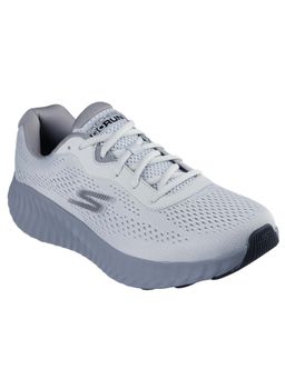 SKECHERS - Men GO RUN NOW - LIGHTDRIVE Grey Lace Up Running Shoes