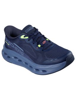 SKECHERS - Men MAX CUSHIONING GLIDE-STEP - A Navy Blue Running Shoes