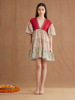 Nikasha - Bespoke Hand Embellished Tier Dress