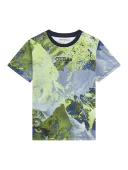 Guess - Boys Multicolour Printed Regular Fit T-Shirt