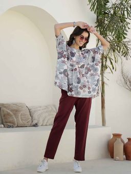 SAY - Women Pure Cotton Top and Pant (Set of 2)
