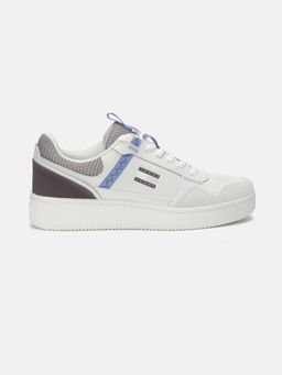 Tommy Hilfiger - Colorblock Blue Leather Sneakers