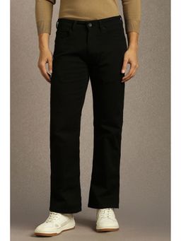 Louis Philippe - Men Black Dark Slim Fit Jeans