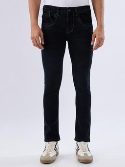 Spykar - Blue Slim Fit Low Rise Jeans for Men
