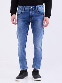 Spykar - Light Blue Low Rise Slim Fit Casual Jeans for Men