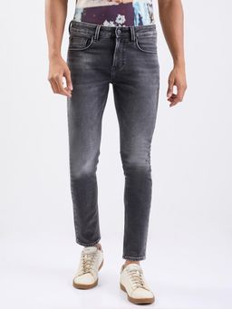 Spykar - Grey Low Rise Slim Fit Casual Jeans for Men