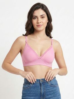 Curwish - Beautiful Basics Bubble Gum Pink Non-Wired Everyday T-Shirt Bra
