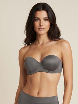 Curwish - Enchantress Grey Multiway Strapless Bra