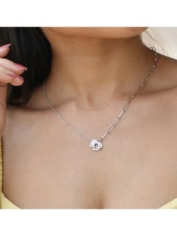 Shaya by CaratLane - Hooked On You Necklace in 925 Silver