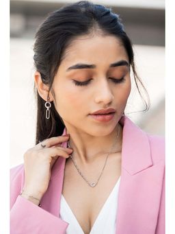 Shaya by CaratLane - Circle Back Necklace in 925 Silver