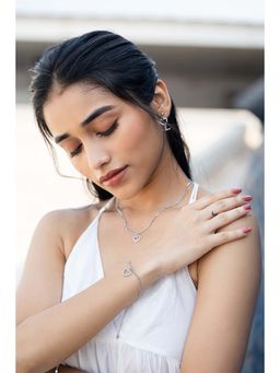 Shaya by CaratLane - In Love Bracelet in 925 Silver