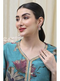 Biba - Women Light Pink Brass Drop and Danglers