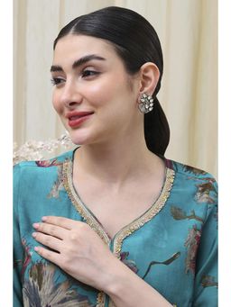 Biba - Women White Brass Studs