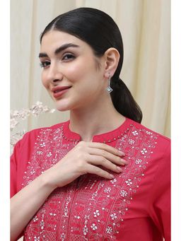 Biba - Women Mint Green Alloy Drop and Danglers