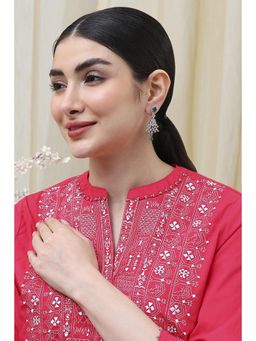 Biba - Women Green Alloy Drop and Danglers