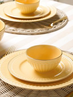 Pure Home + Living - Yellow Ceramic Side Bowls