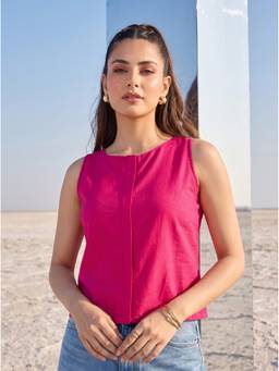 Mamicha - Pink Horizon Top
