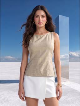 Mamicha - Beige Vanilla Horizon Top