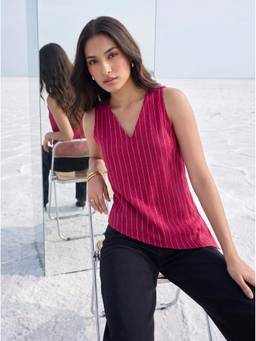 Mamicha - Magenta Cyber Berry Top