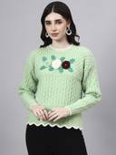Green color option, Currently selected