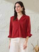 Red color option, Currently selected