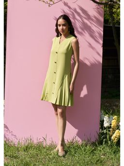 AMOSHI - Celine Dress -Cyber Green