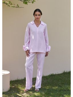 AMOSHI - Camellia Co-Ord -Baby Pink (Set of 2)