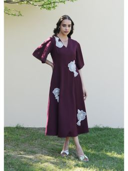 AMOSHI - Paige Midi Dress -Purple