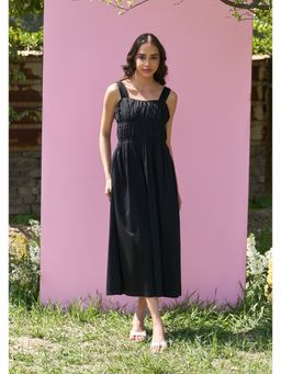 AMOSHI - Samara Midi Dress -Black