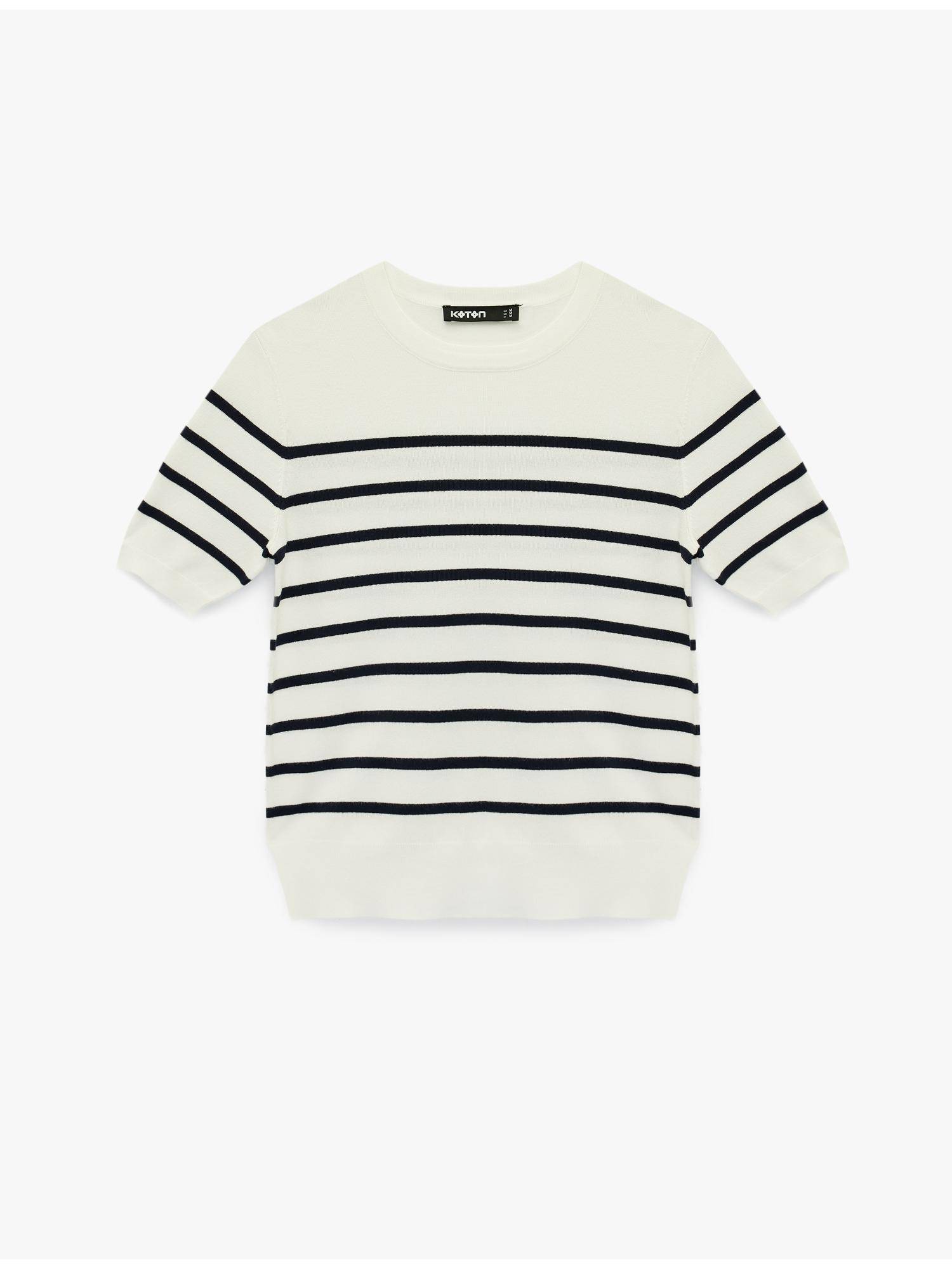 koton Striped Knitted Sweater-picture-13