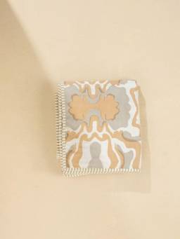 Freedom Tree - Mansara Beige Grey Abstract Printed Cotton Cambric & Flannel Single Bed Dohar