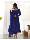 Blue color option, Currently selected