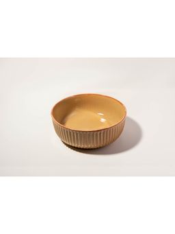 Amalfiee Ceramics - Exclusive Utkarisht Soup Bowl With Golden Rimmed Edges Set Of 4