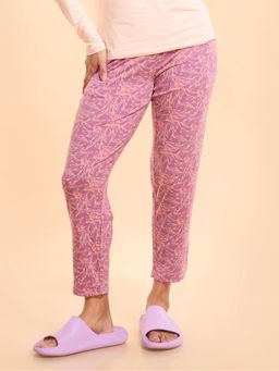 Enamor - Mid Rise Shop In Pants 7/8th Length Drawstring Relaxed Fit Soft 4 Way Stretch E048