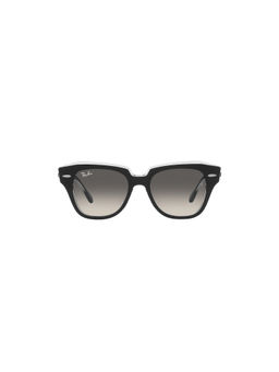 Ray-Ban - Kids Unisex Gradient Grey Lens Square Sunglasses - 0RJ9186S71161143
