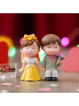 eCraftIndia - Couple Showpiece Valentine Gift for Girlfriend Boyfriend Husband Wife Her