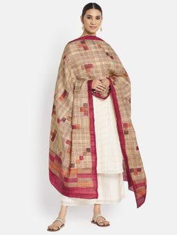 Fabindia - Silk Checked Dupatta