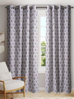 BLANC9 - Daisy Neutral Polyester Cotton Curtains