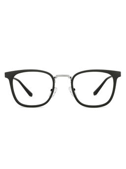 Lenskart Blu - Grey Square Medium Blue Cut Anti-Glare Zero Power Computer Glasses for Men & Women