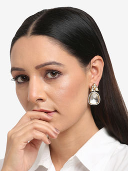 Ruby Raang Studio - Dusk Dew Kundan Earrings