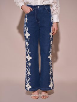 Style Island - Millie Embroidered Denim Jeans